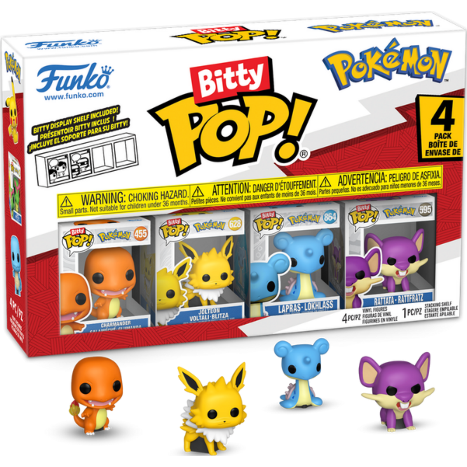 Funko Bitty Pop!: Pokémon 4-Pack Series