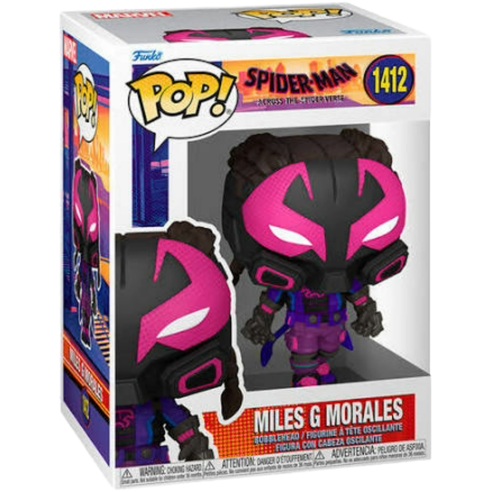 Funko Pop! Movies: Spider-Man Across The Spider-Verse - Miles G Morales #1412