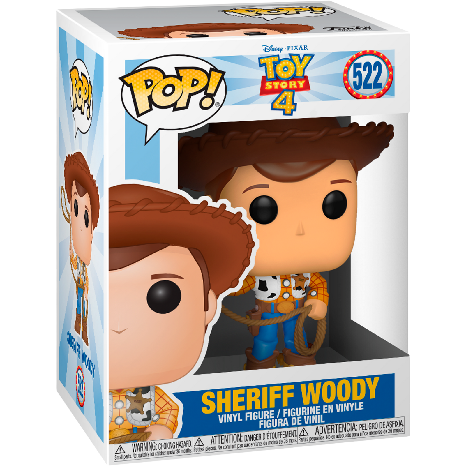 Funko Pop! Movies: Toy Story 4 - Sheriff Woody #522