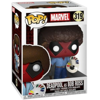 Funko Pop! Heroes: Marvel - Deadpool As Bob Ross #319