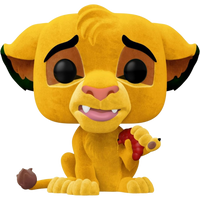 Funko Pop! Disney: The Lion King - Simba (Flocked) #496