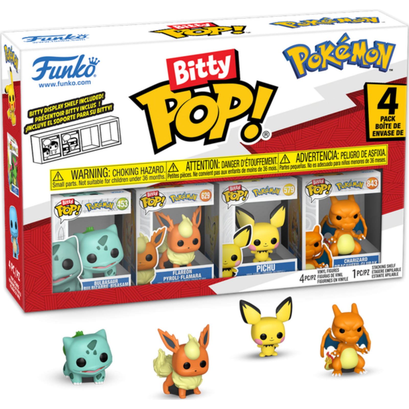 Funko Bitty Pop!: Pokémon 4-Pack Series
