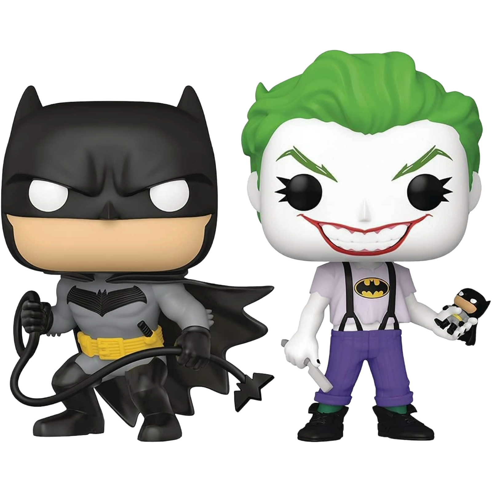 Funko Pop! Heroes: DC Comics - White Knight Batman & White Knight The Joker (2-Pack)