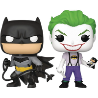 Funko Pop! Heroes: DC Comics - White Knight Batman & White Knight The Joker (2-Pack)