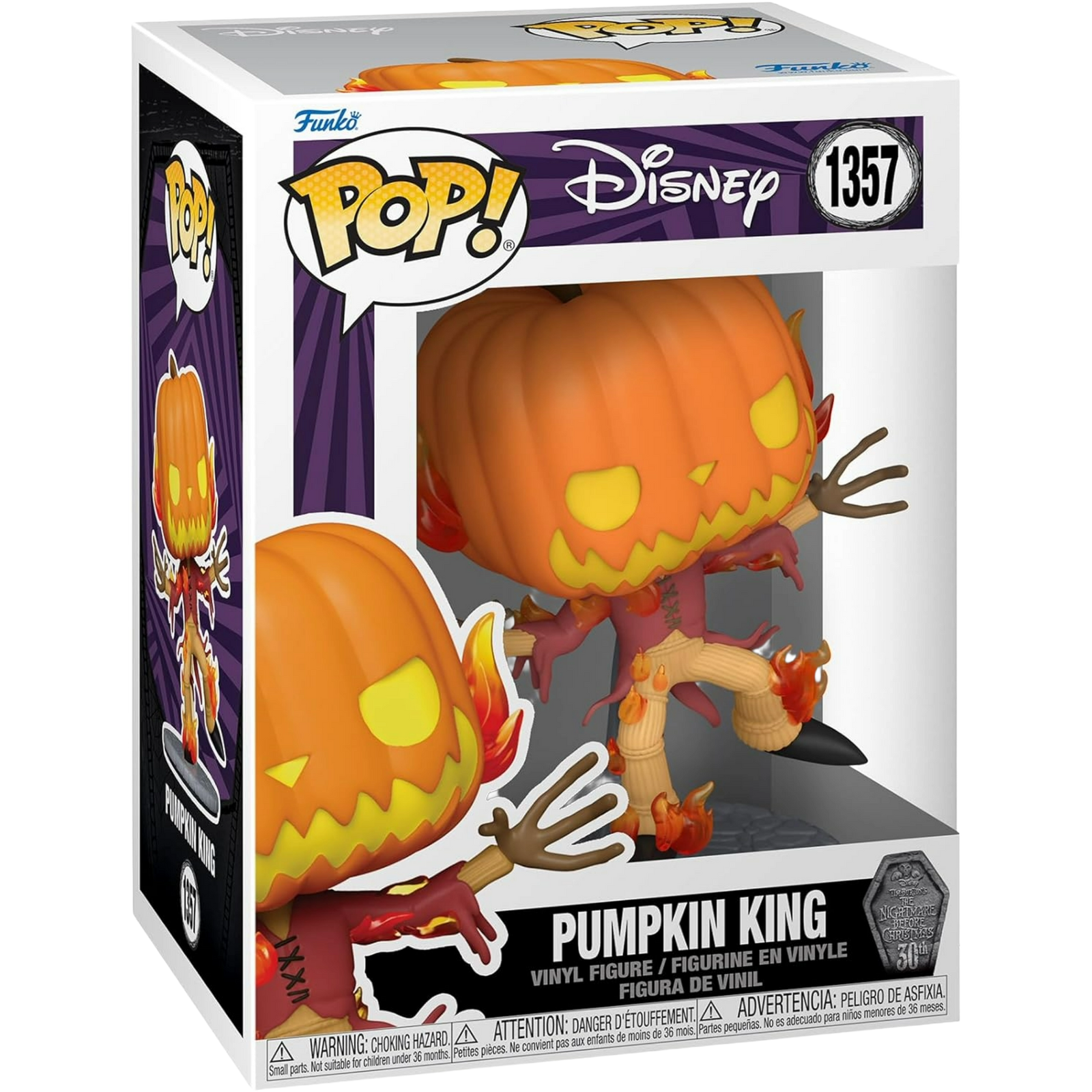 Funko Pop! Disney: The Nightmare Before Christmas - Pumpkin King #1357