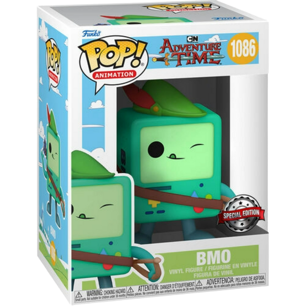 Funko Pop! Animation: Adventure Time - BMO Archer (Robin Hood) #1086