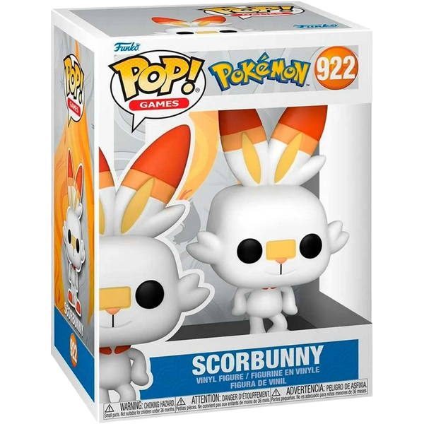 Funko Pop! Games: Pokémon - Scorbunny #922