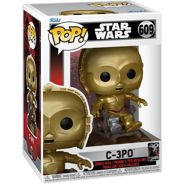 Funko Pop! Movies: Star Wars - C-3PO In Chair #609