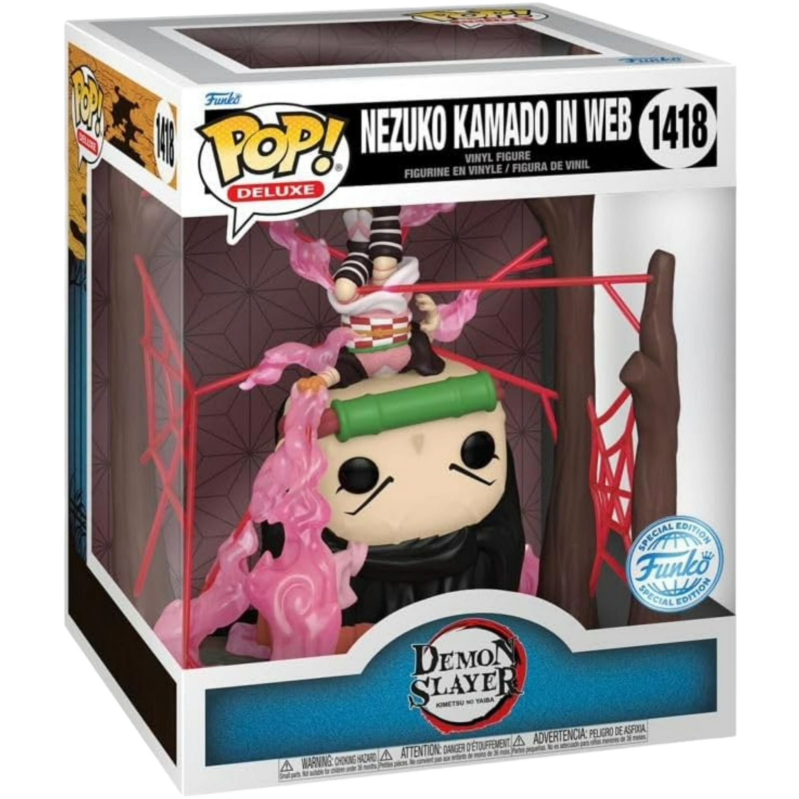 Funko Pop! Super: Demon Slayer - Nezuko Kamado In Web #1418