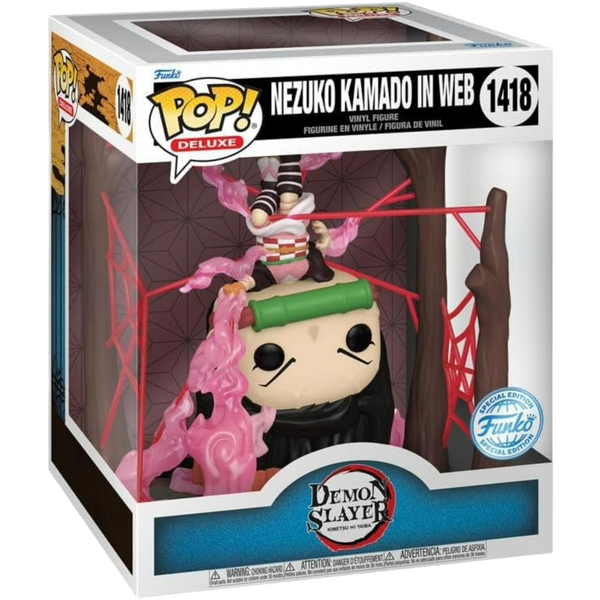 Funko Pop! Super: Demon Slayer - Nezuko Kamado In Web #1418