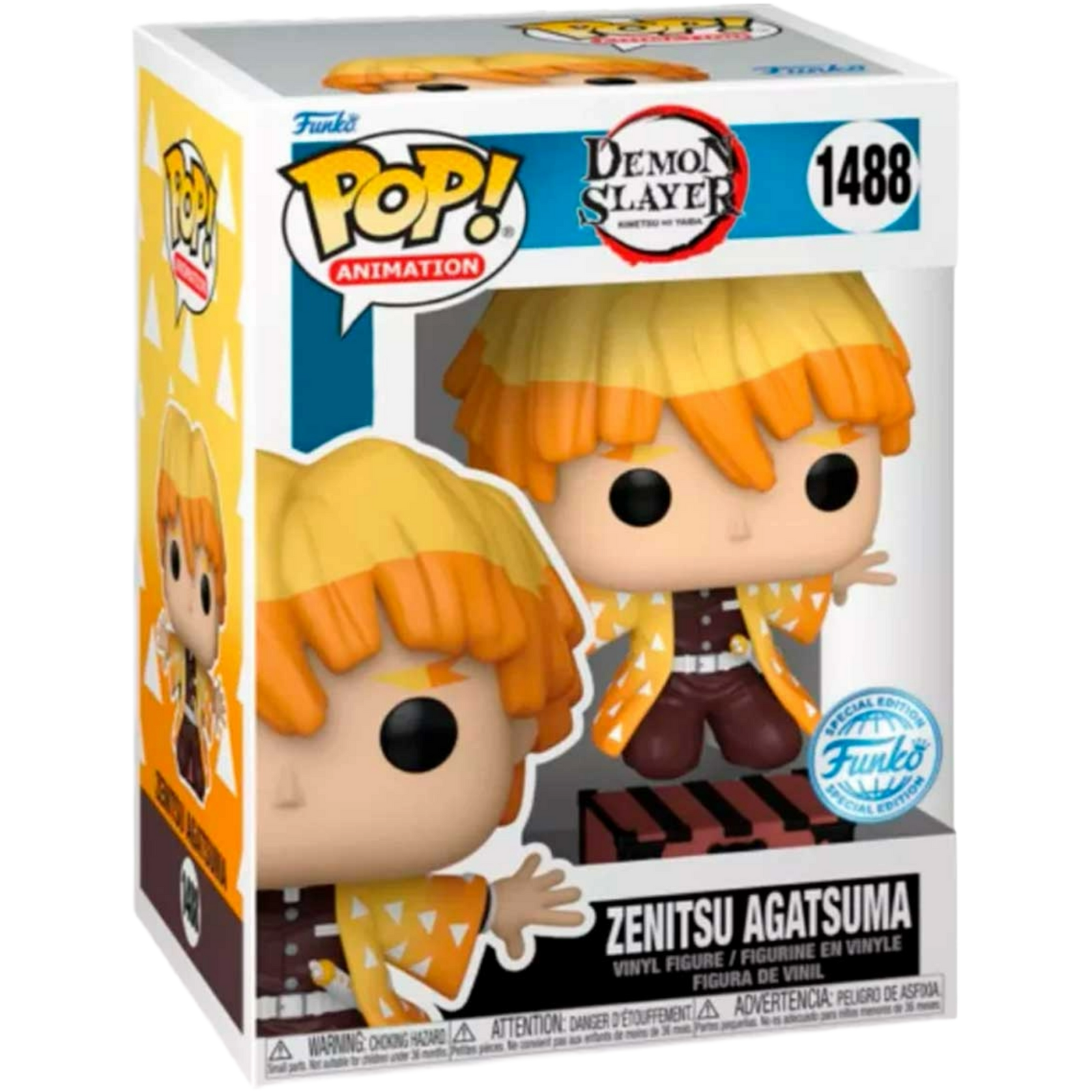 Funko Pop! Animation: Demon Slayer - Zenitsu Agatsuma #1488