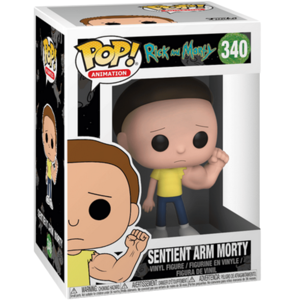Funko Pop! Animation: Rick And Morty - Sentient Arm Morty #340