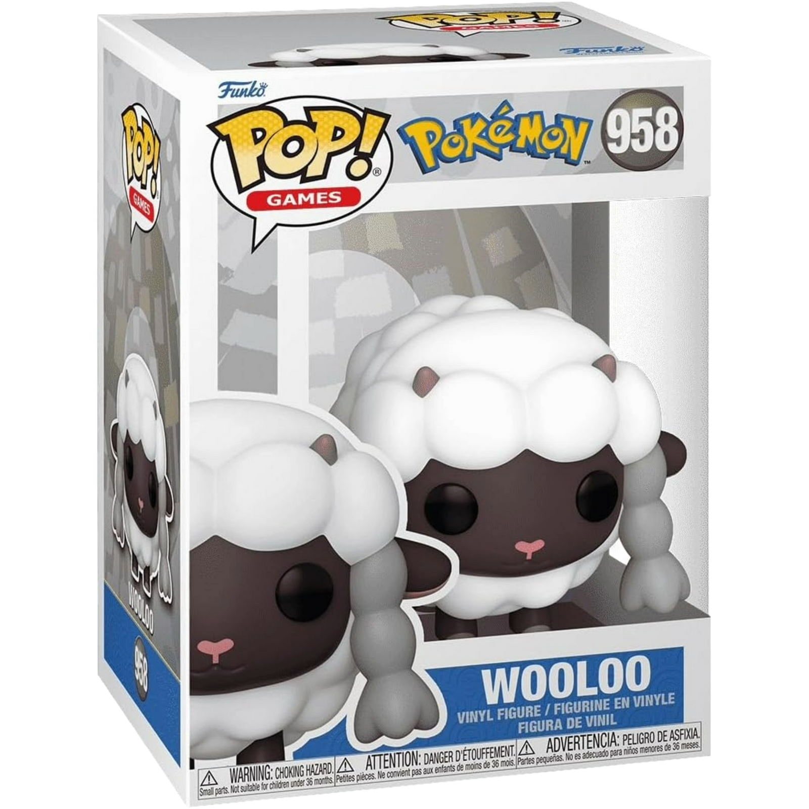 Funko Pop! Games: Pokémon - Wooloo #958
