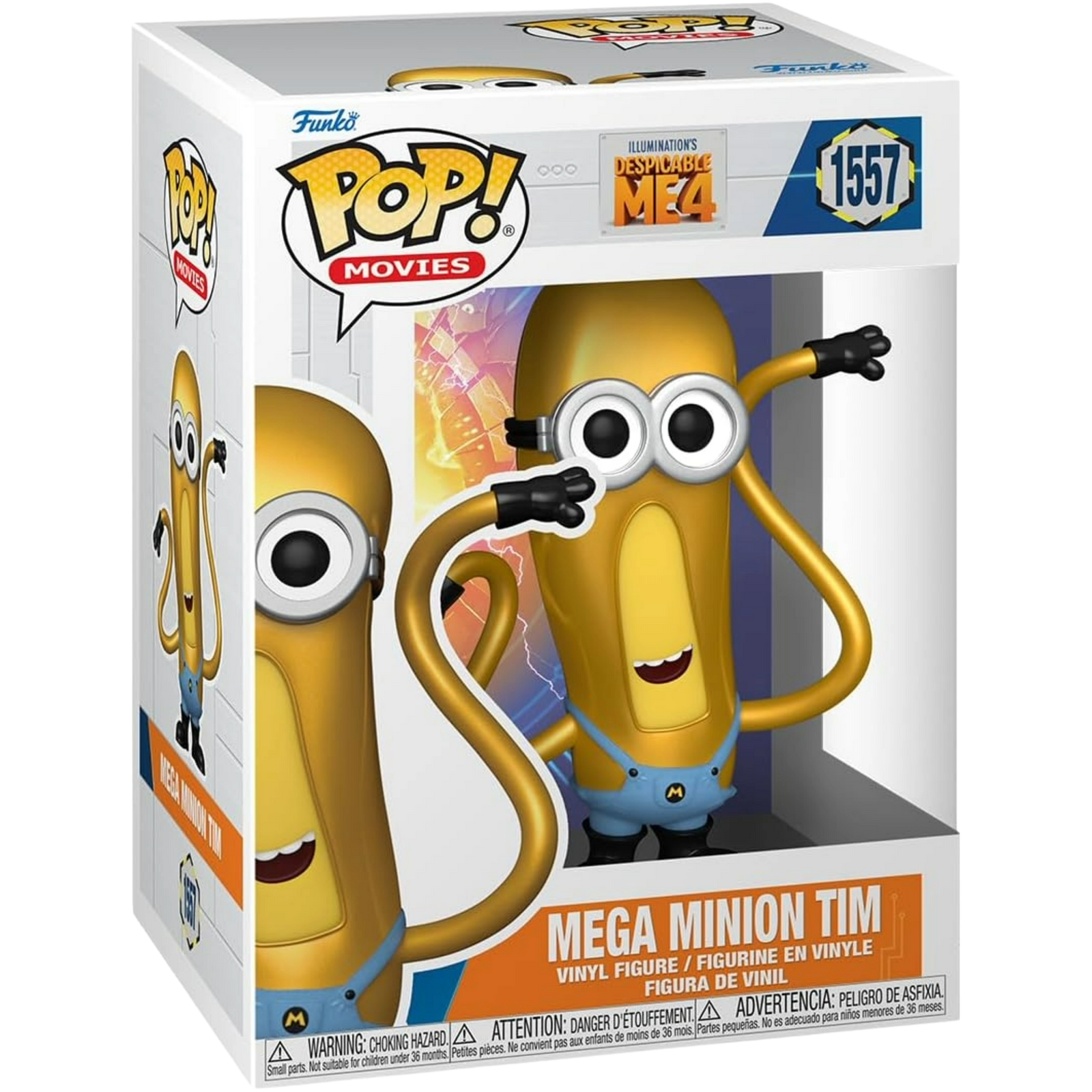 Funko Pop! Movies: Despicable Me 4 - Mega Minion Tim #1557