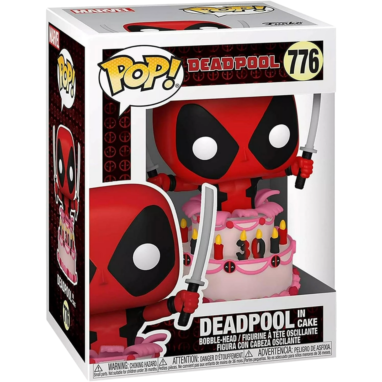 Funko Pop! Heroes: Deadpool 30th - Deadpool In Cake #776