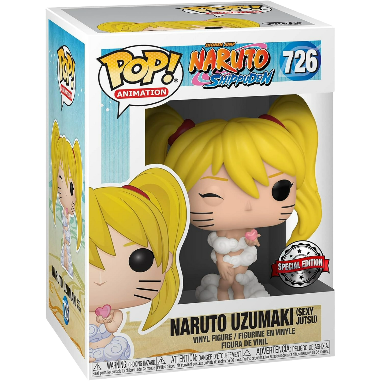 Funko Pop! Animation: Naruto Shippuden - Naruto Uzumaki (Sexy Jutsu) #726