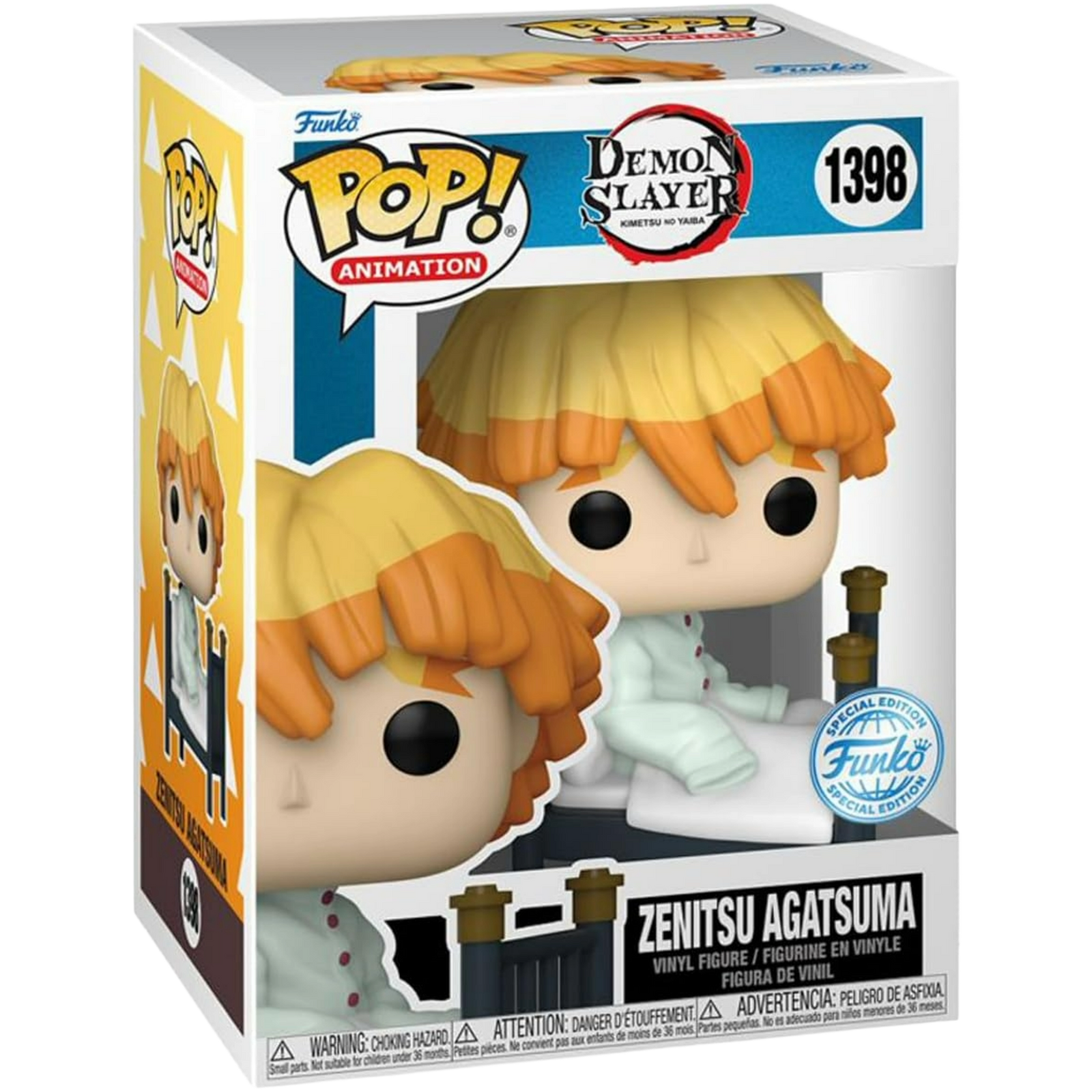 Funko Pop! Animation: Demon Slayer - Zenitsu Agatsuma #1398