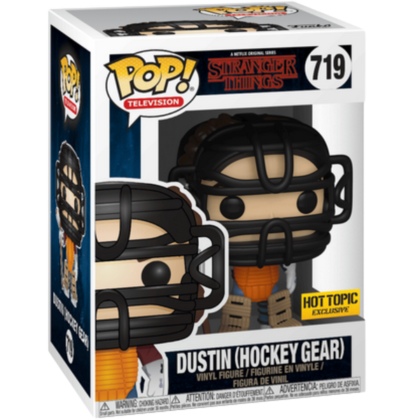 Funko Pop! TV: Stranger Things - Dustin (Hockey Gear) #719