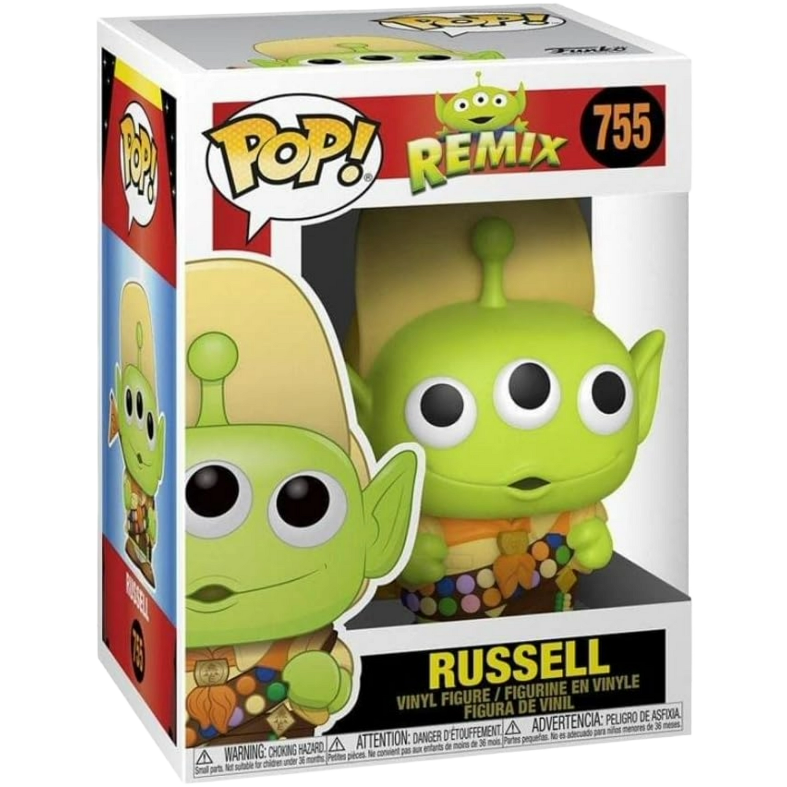 Funko Pop! Pixar: Remix - Alien As Russell #755