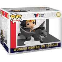Funko Pop! Rides: Wonder Woman 80th - Wonder Woman On Pegasus #280