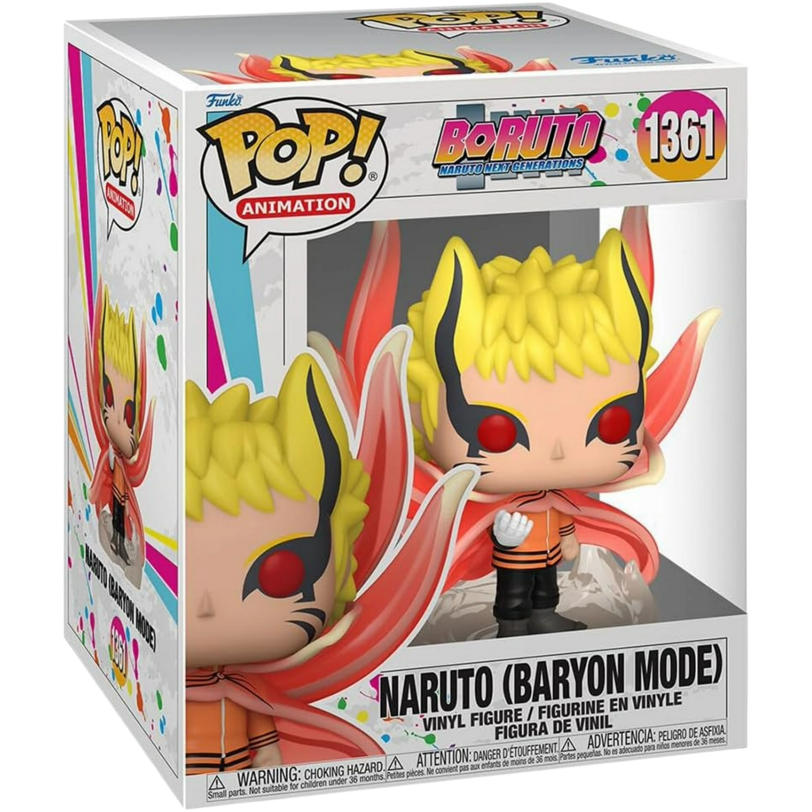 Funko Pop! Super: Boruto Naruto Next Generations - Naruto (Baryon Mode) #1361
