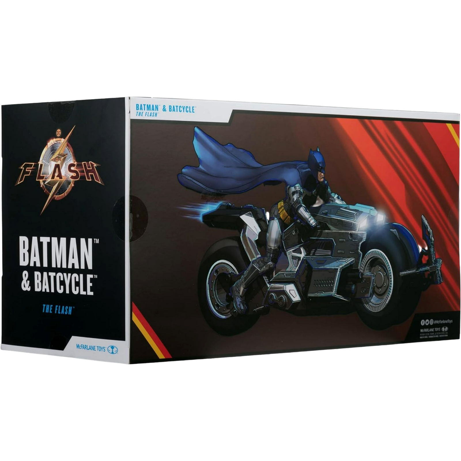 McFarlane DC Multiverse: The Flash Movie - Batman & Batcycle
