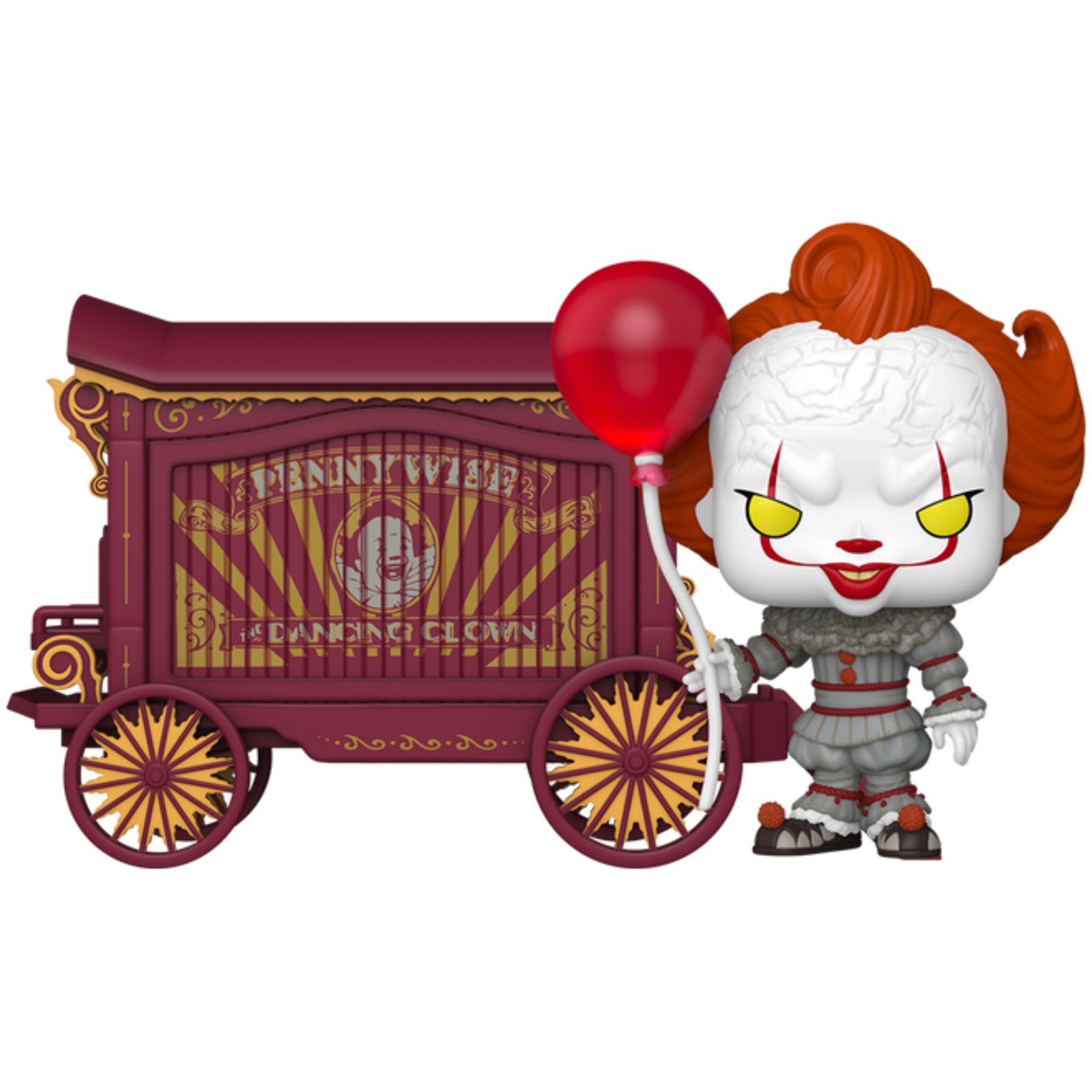 Funko Pop! Town: IT Welcome To Derry - Pennywise & Wagon #49