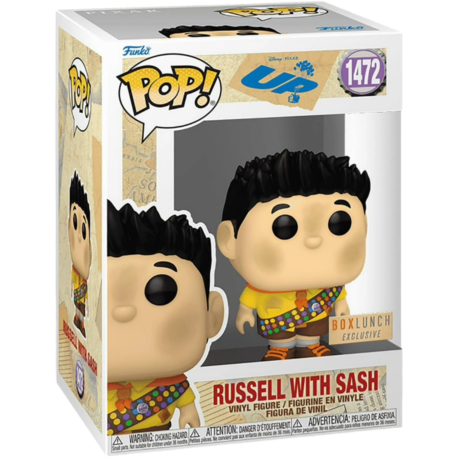 Funko Pop! Movies: Up - Russell With Sash #1472