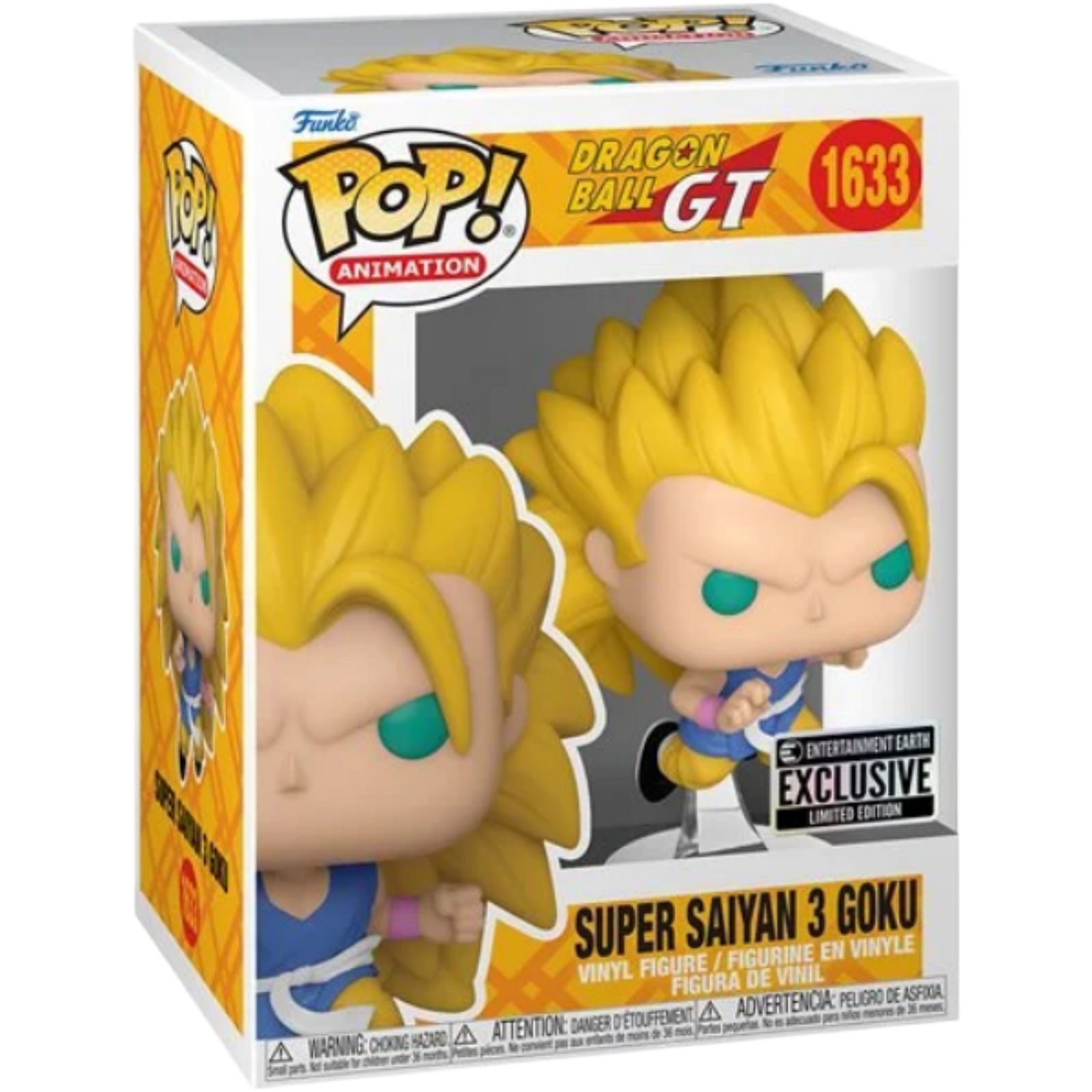 Funko Pop! Animation: Dragon Ball GT - Super Saiyan 3 Goku #1633