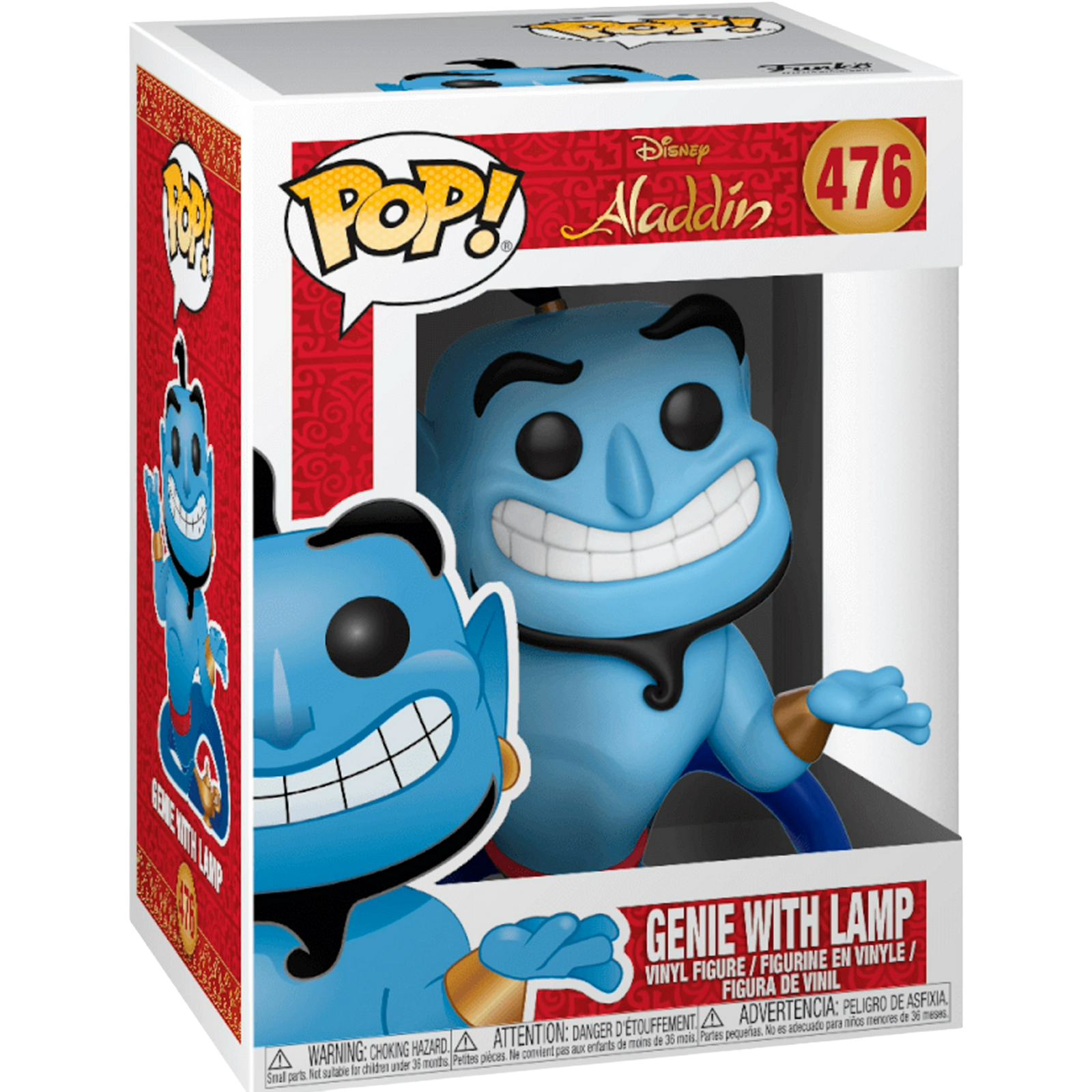 Funko Pop! Disney: Aladdin - Genie With Lamp #476