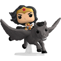 Funko Pop! Rides: Wonder Woman 80th - Wonder Woman On Pegasus #280