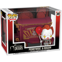 Funko Pop! Town: IT Welcome To Derry - Pennywise & Wagon #49