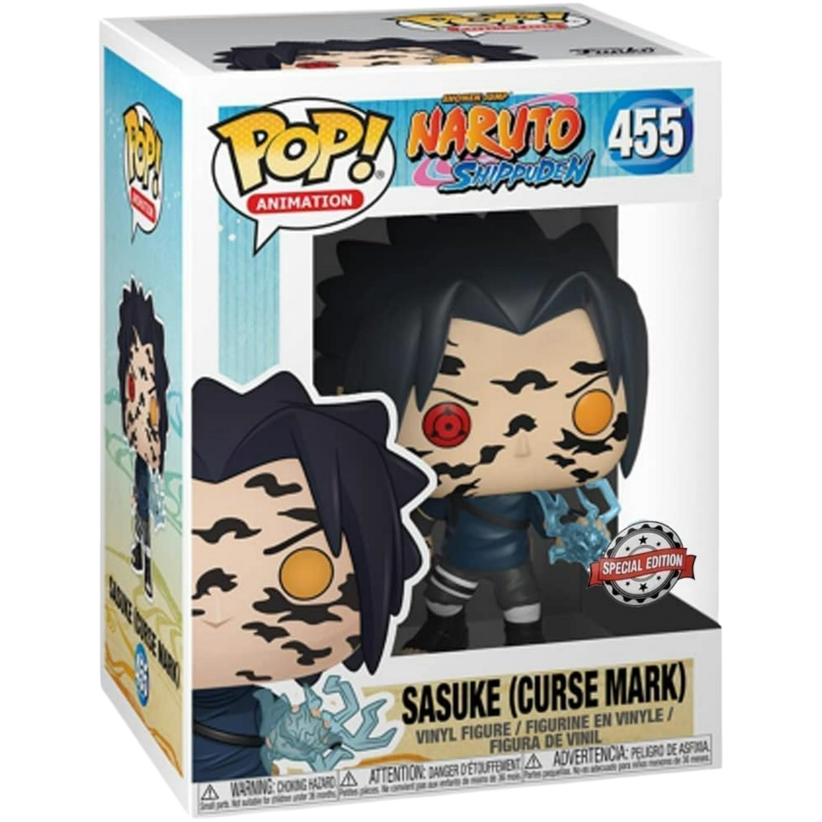 Funko Pop! Animation: Naruto Shippuden - Sasuke (Curse Mark) #455