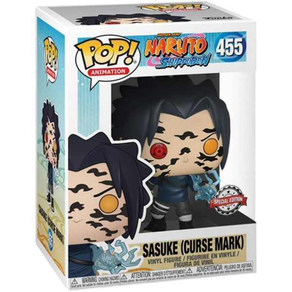 Funko Pop! Animation: Naruto Shippuden - Sasuke (Curse Mark) #455