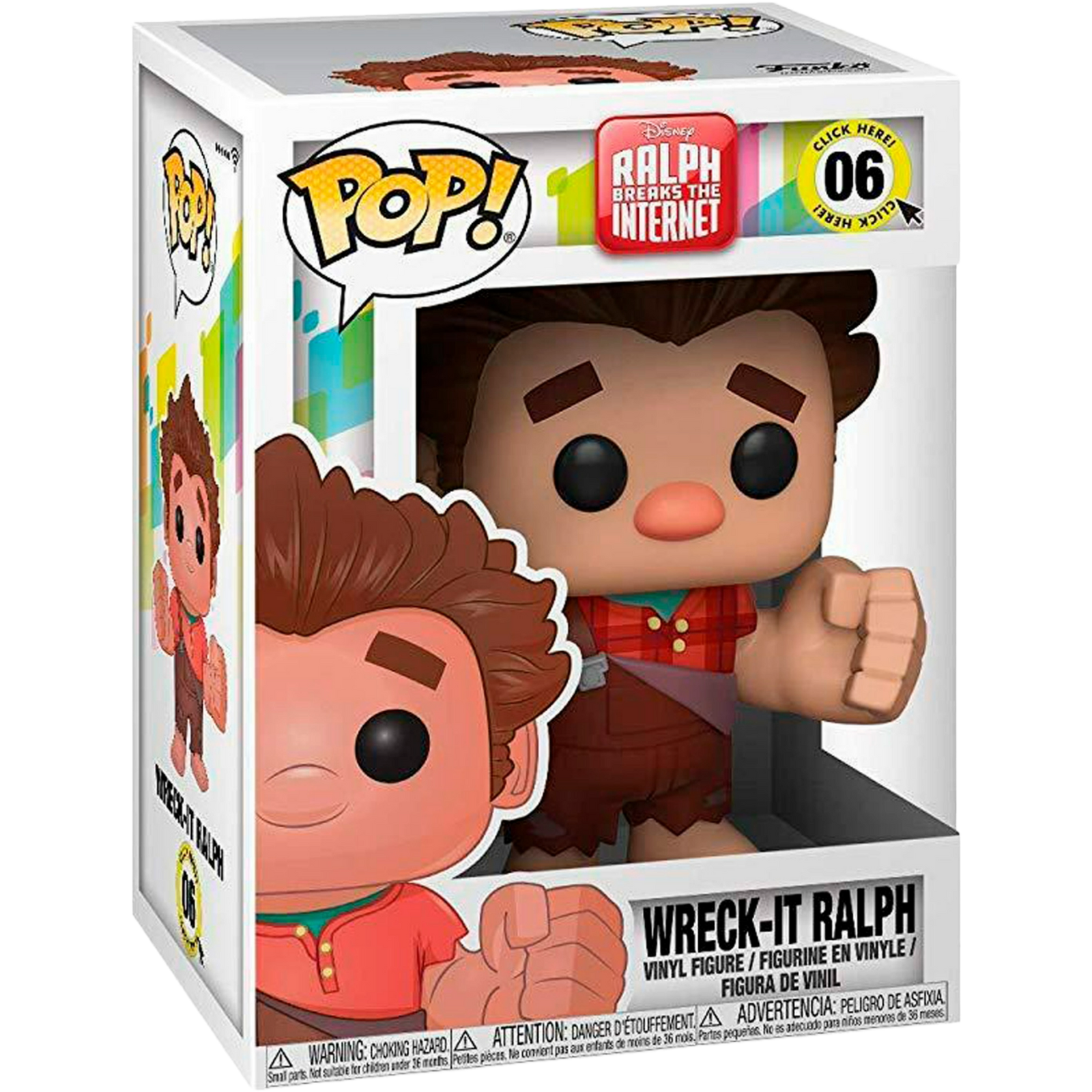 Funko Pop! Movies: Ralph Breaks The Internet - Wreck-It Ralph #06