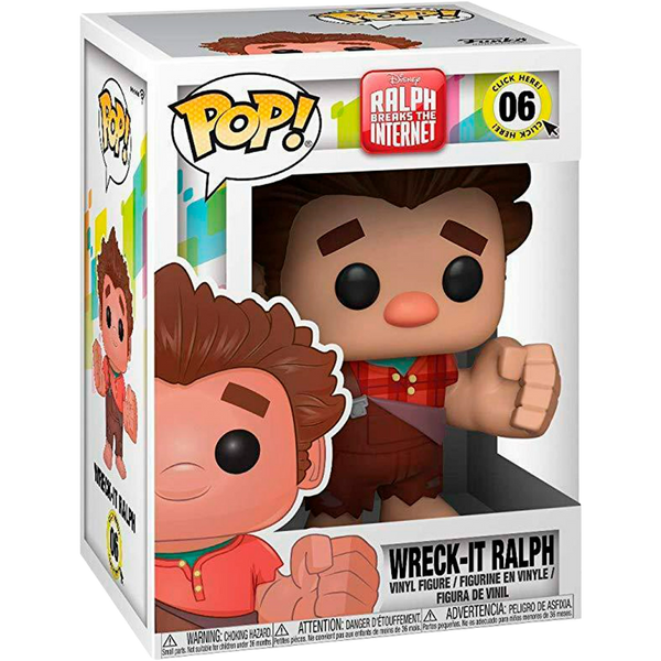 Funko Pop! Movies: Ralph Breaks The Internet - Wreck-It Ralph #06