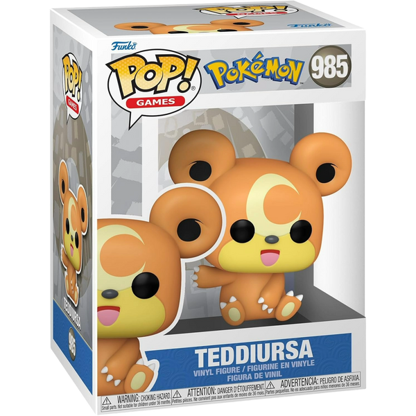 Funko Pop! Games: Pokémon - Teddiursa #985