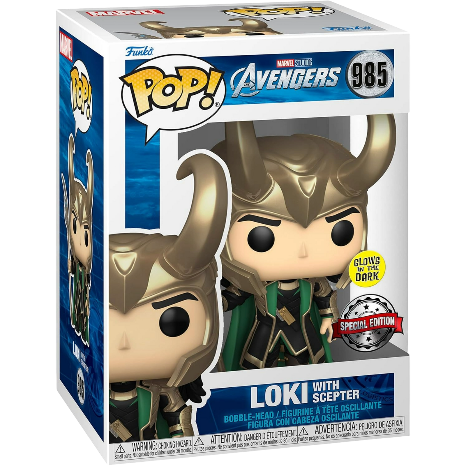 Funko Pop! Movies: Avengers - Loki With Scepter #985