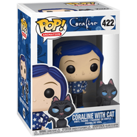 Funko Pop! Animation: Coraline - Coraline With Cat Buddy #422