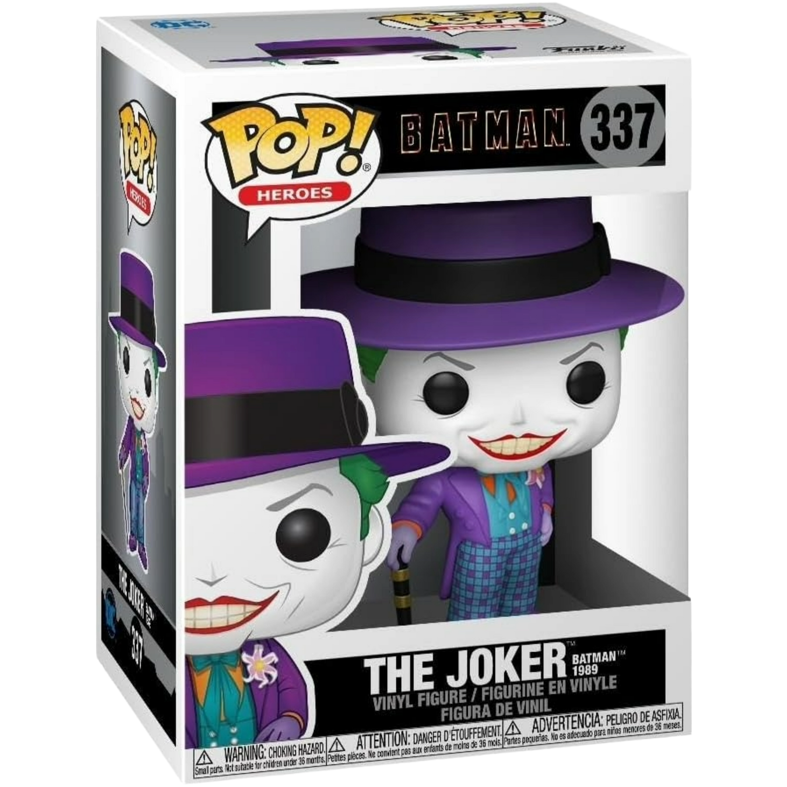 Funko Pop! Heroes: DC Comics - The Joker (Batman 1989) #337