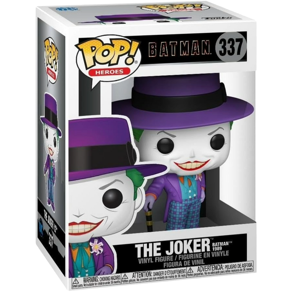 Funko Pop! Heroes: DC Comics - The Joker (Batman 1989) #337
