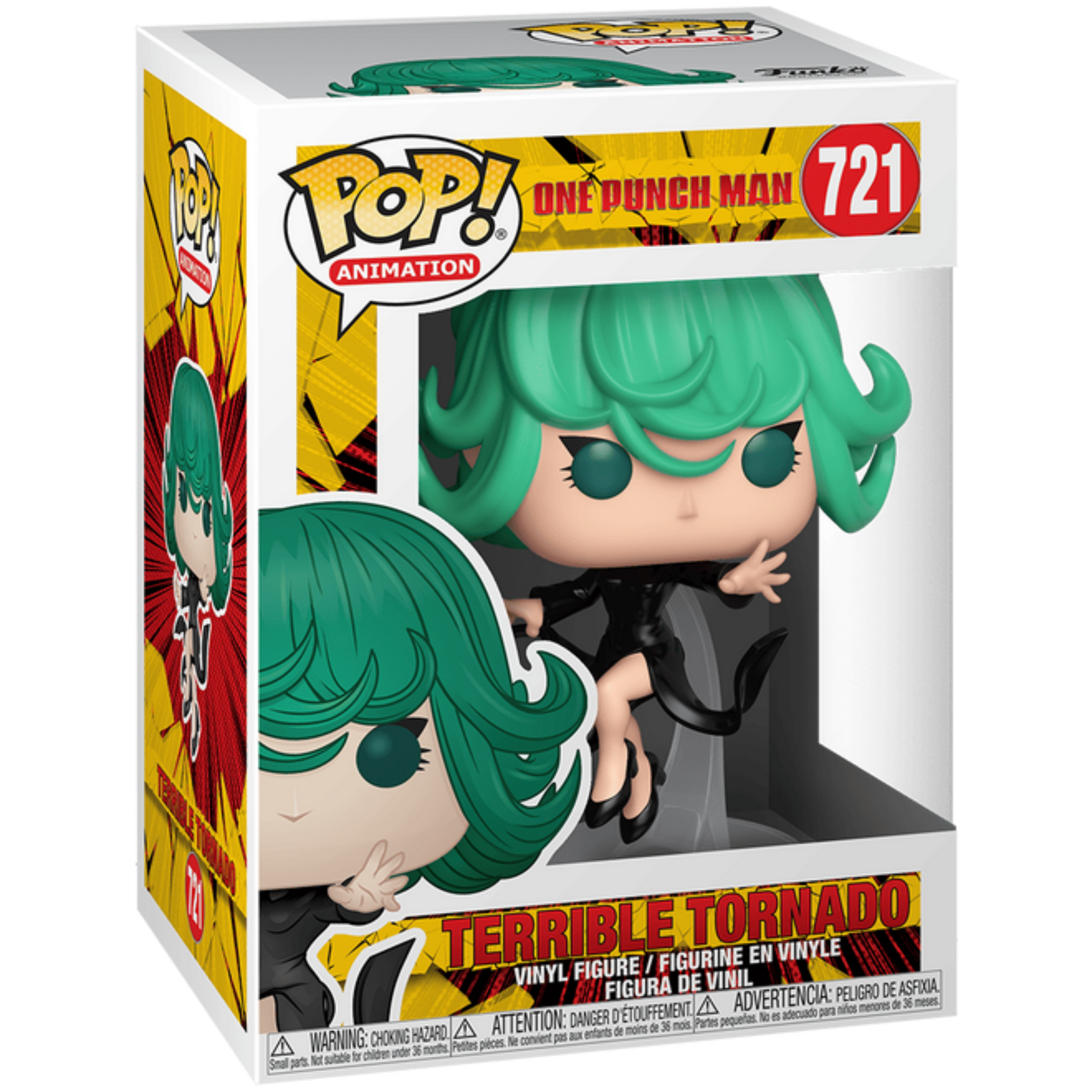 Funko Pop! Animation: One-Punch Man - Terrible Tornado #721