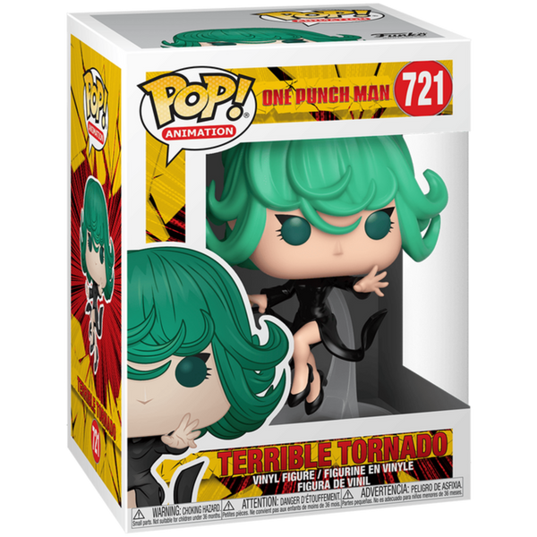 Funko Pop! Animation: One-Punch Man - Terrible Tornado #721