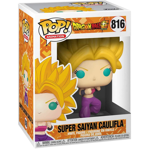 Funko Pop! Animation: Dragon Ball Super - Super Saiyan Caulifla #816