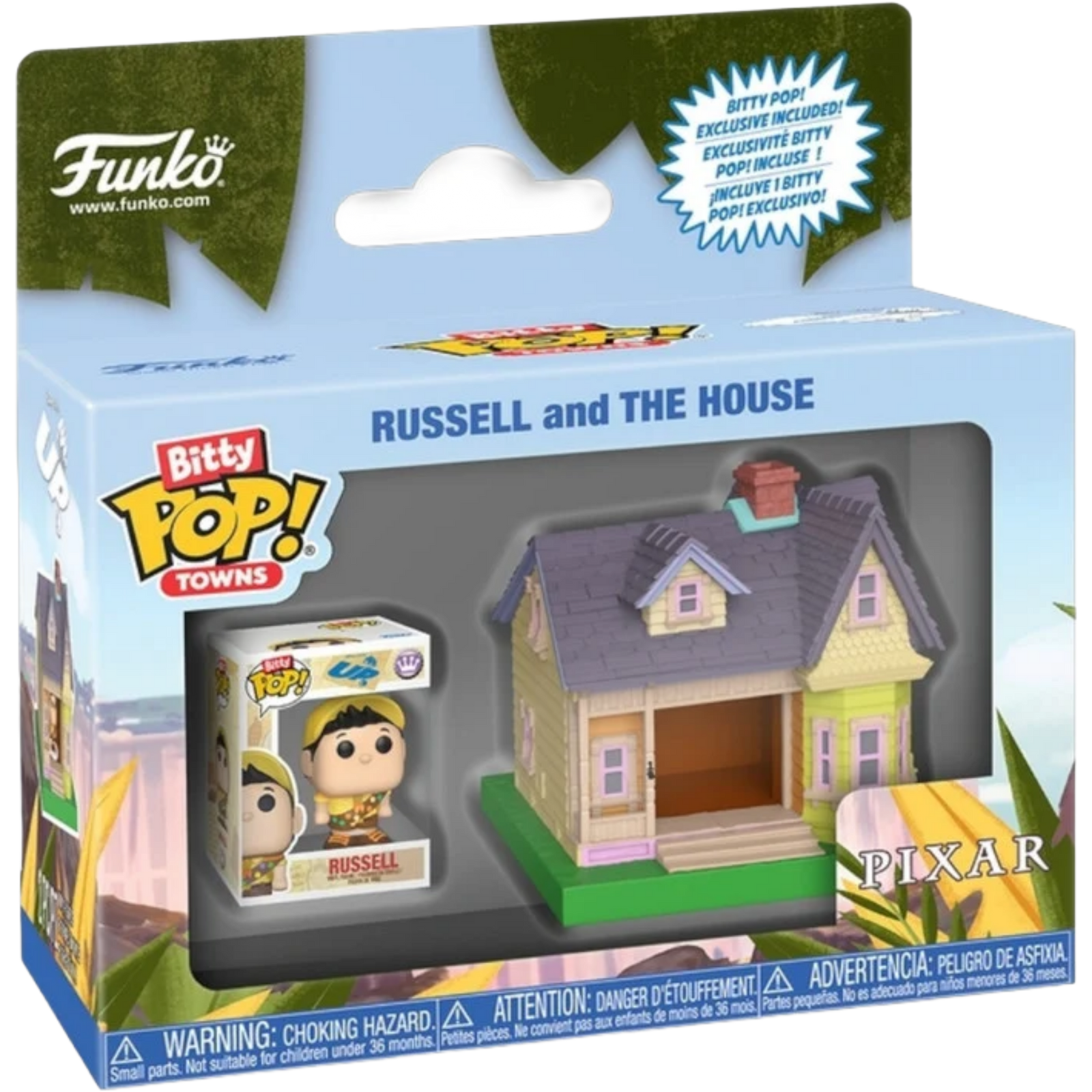 Funko Bitty Pop! Towns: Up - Russell And The House