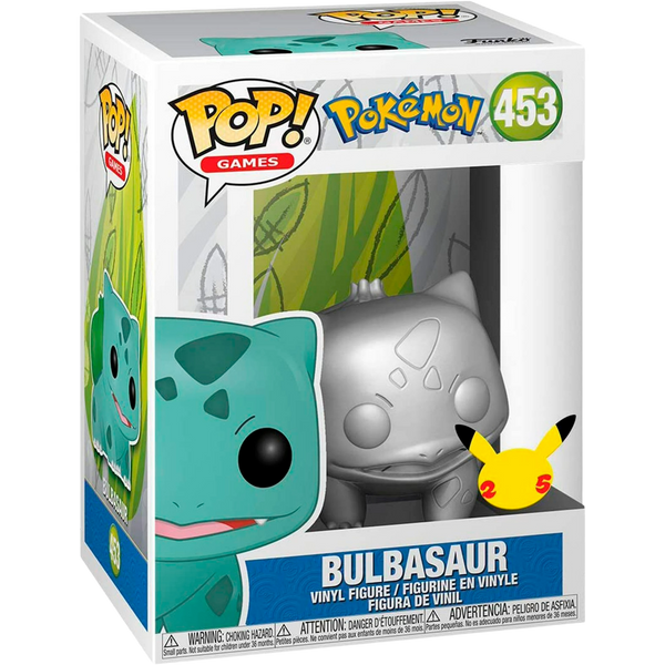Funko Pop! Games: Pokémon - Bulbasaur (SV) #453