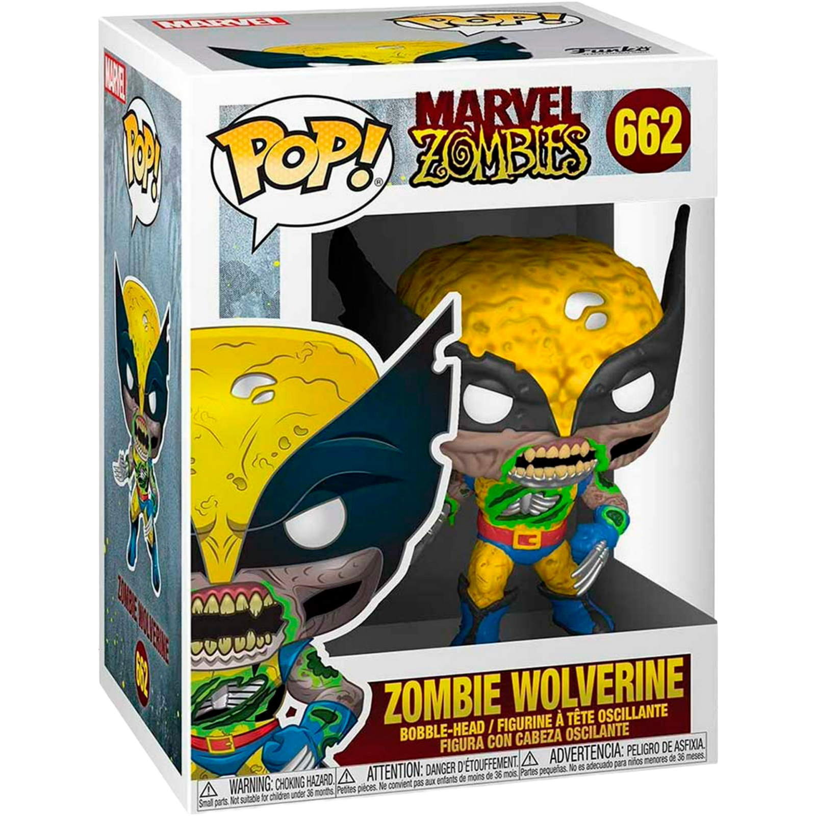 Funko Pop! Heroes: Marvel Zombies - Zombie Wolverine #662