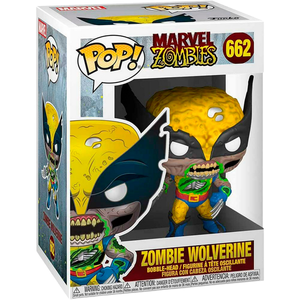 Funko Pop! Heroes: Marvel Zombies - Zombie Wolverine #662