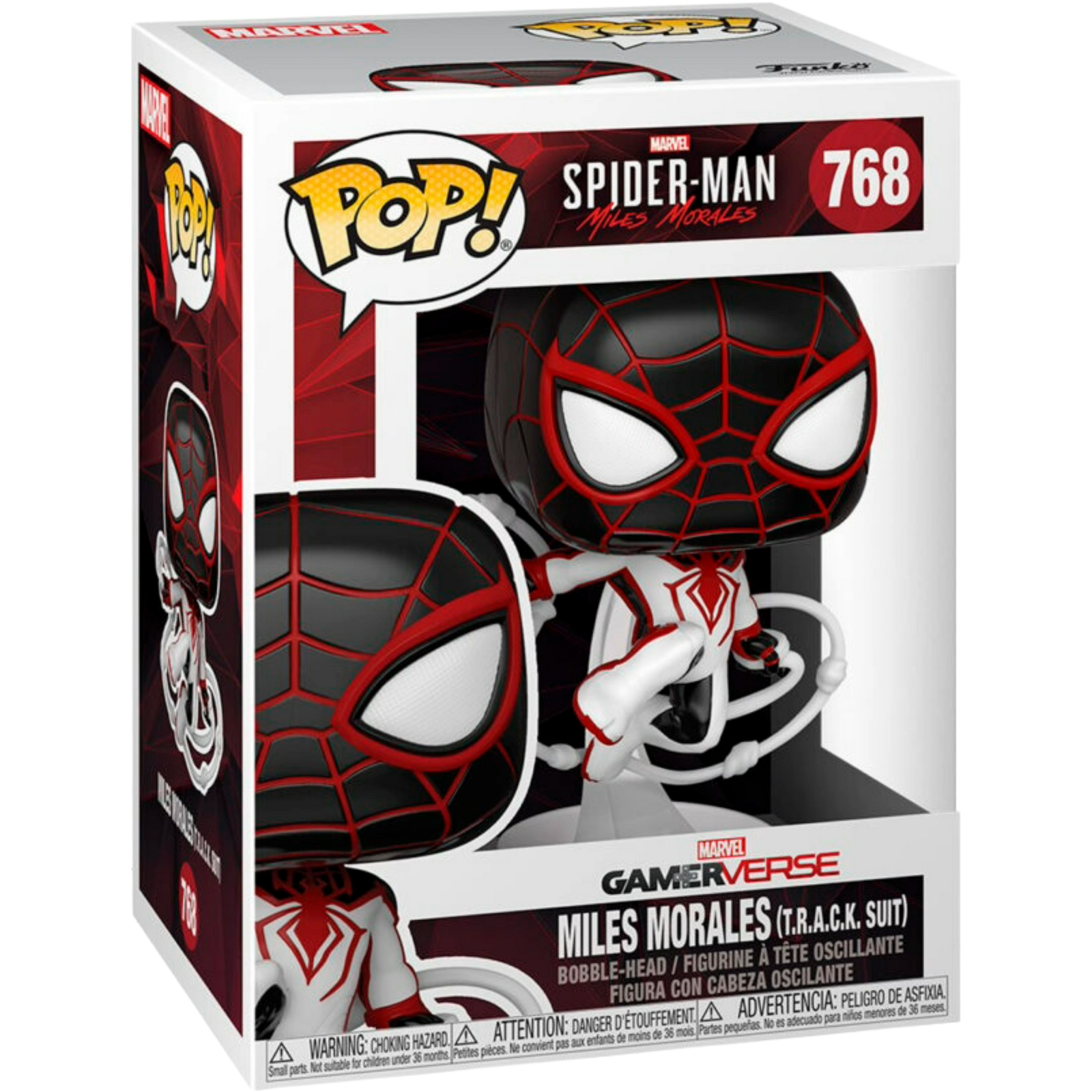 Funko Pop! Games: Spider-Man Miles Morales - Miles Morales (T.R.A.C.K. Suit) #768