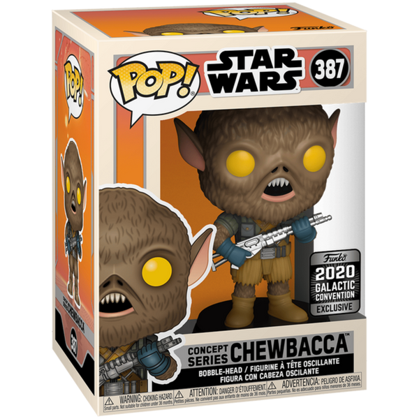 Funko Pop! Movies: Star Wars - Concept Series Chewbacca #387